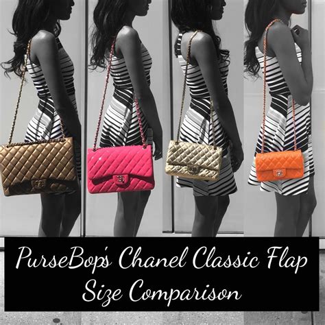 chanel classic flap comparison